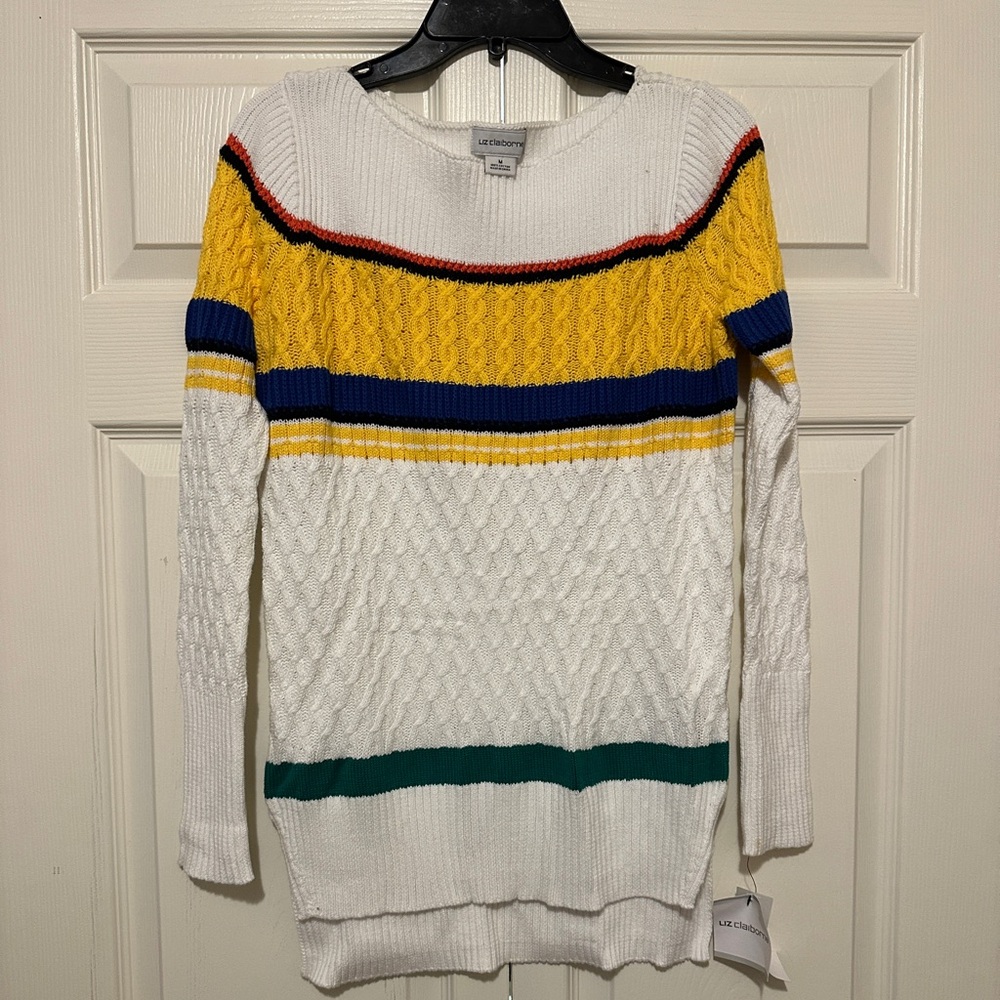 Colorful Striped Women's Sweater